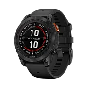 Fenix 7 Pro Solar серый с черным ремешком фото